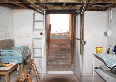 Bakery view from the oven door