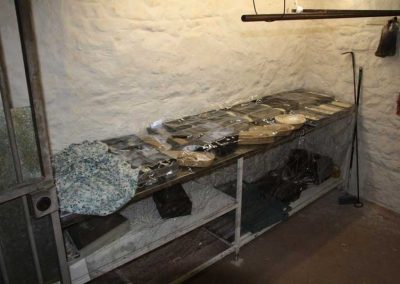 Produce under cover, proving and prior to baking.