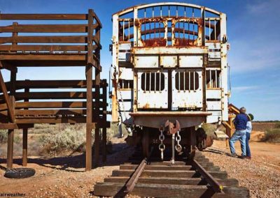 Checking out the upper steel work