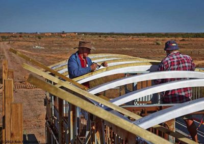 Fitting and finishing new roofing timbers