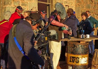 Pouring the toast drinks