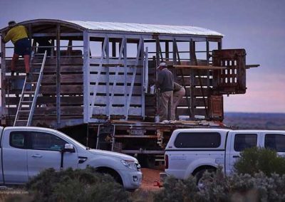 Restoring the cattle truck