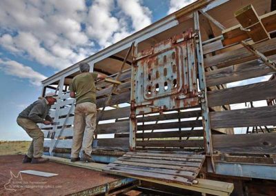 Restoring the cattle truck