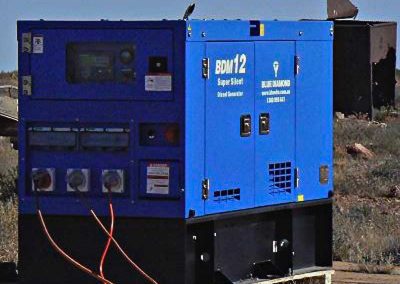 The new generator for catering area.