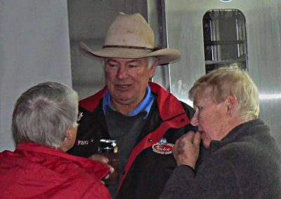 Kevin Dawe, Jan and Margaret.