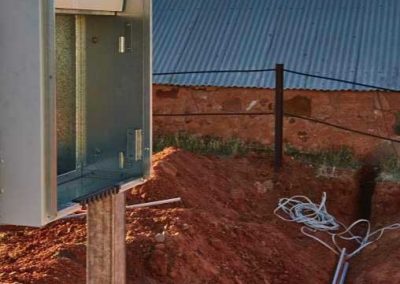 Wiring to the bakery