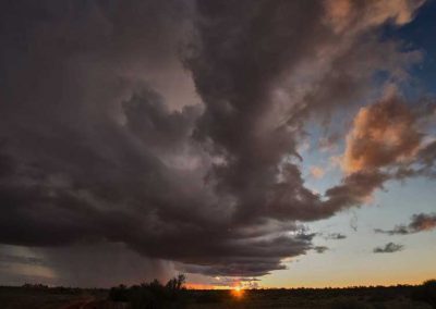 Front has arrived and I'm a long way from home