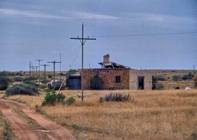 Farina old narrow gage station post 1974