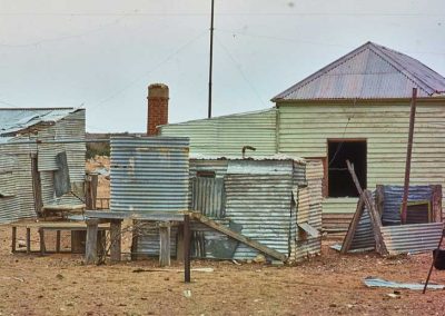 Back yard of Pattersons