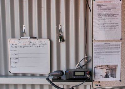 The laundry now has an operational CB for our ever expanding comms network