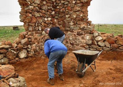 Excavation in the old Police Station
