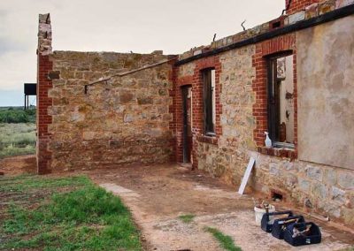 Railway cottage rear