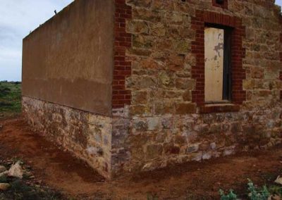 Southern wall looking North