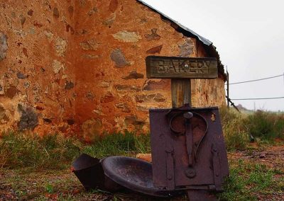 Bakery bits found amongst the ruins