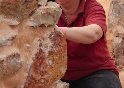 Liz - sitting down on the job