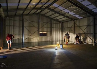 The scene by 0600 Saturday