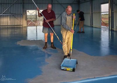 Tom leads by example