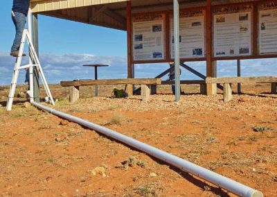 Locating the water supply
