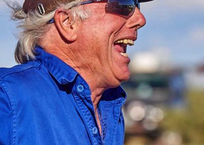 Kevin certainly enjoying himself