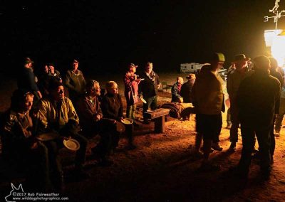 Waiting for dinner to be served