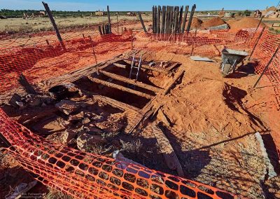 Fireplace to the immediate left