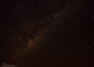 Big sky above, and time for bed