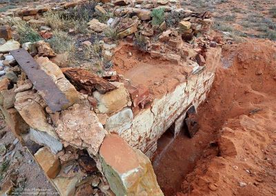 Viewed from the East.