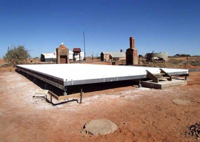 Hebelcrete flooring completed