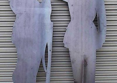 The finished figures