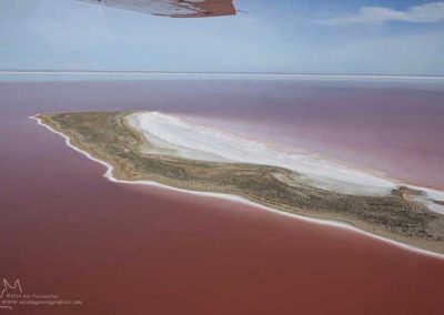 Lake Eyre from the air
