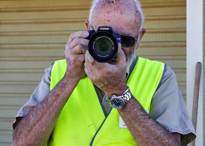 Rosalie has retaliated with a portrait of Mike!