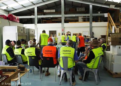 Morning tea and re-group