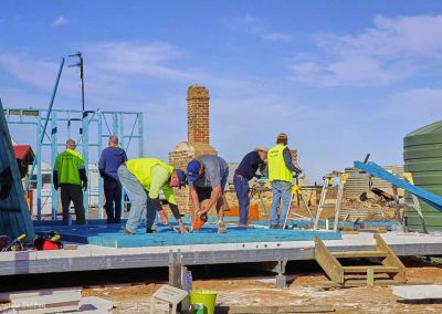 Wall frame construction June 2nd