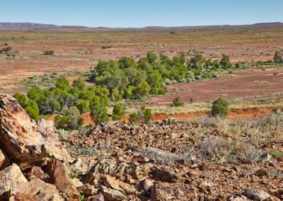 Witchelina land - ? source of building stones?