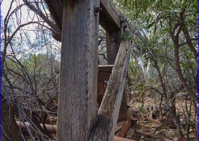 This support towers over me as I photograph it