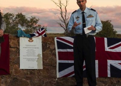 The unveiling of plaque